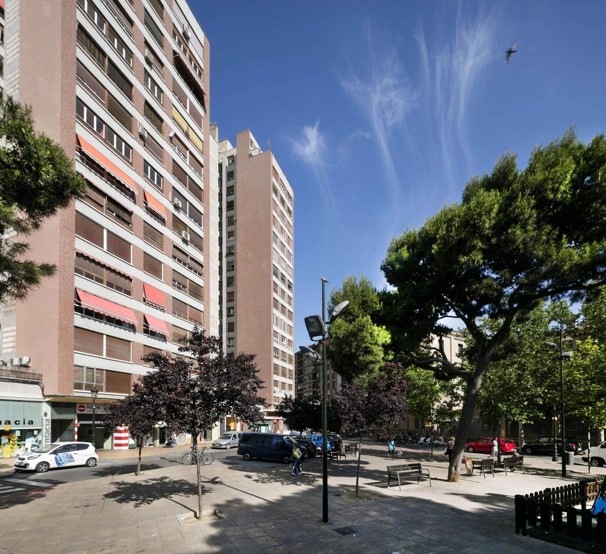 Ferienwohnung Mirador Del Ebro Saragossa Exterior foto