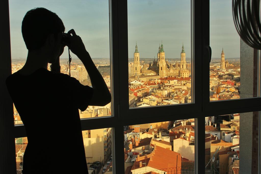 Ferienwohnung Mirador Del Ebro Saragossa Exterior foto