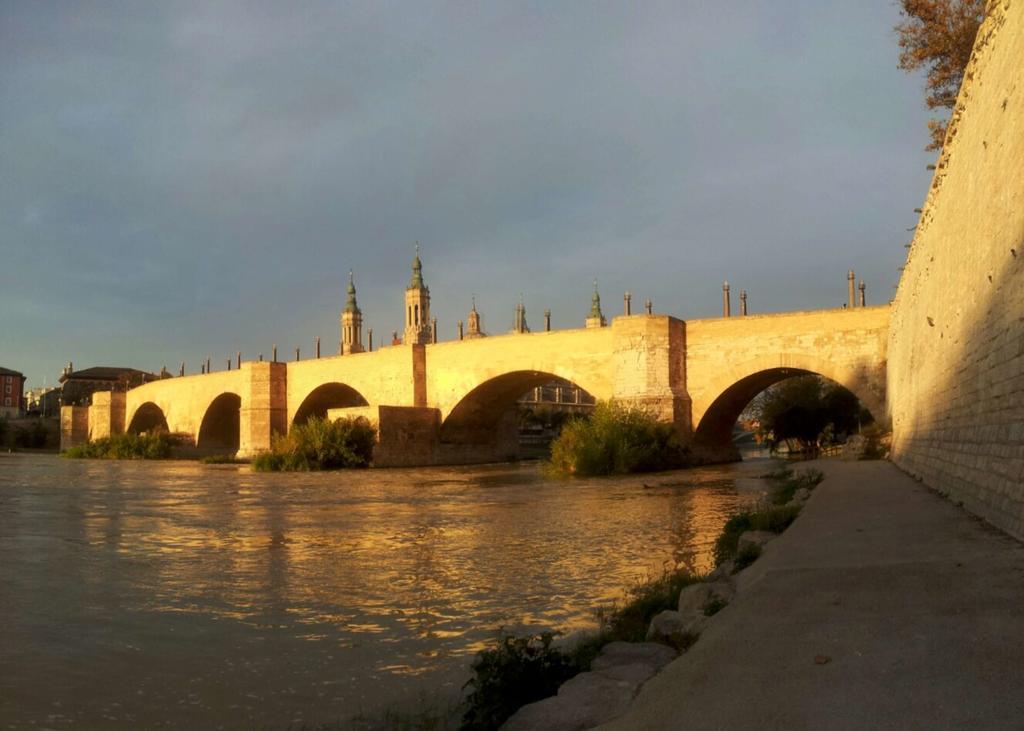 Ferienwohnung Mirador Del Ebro Saragossa Exterior foto