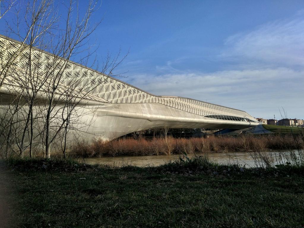 Ferienwohnung Mirador Del Ebro Saragossa Exterior foto