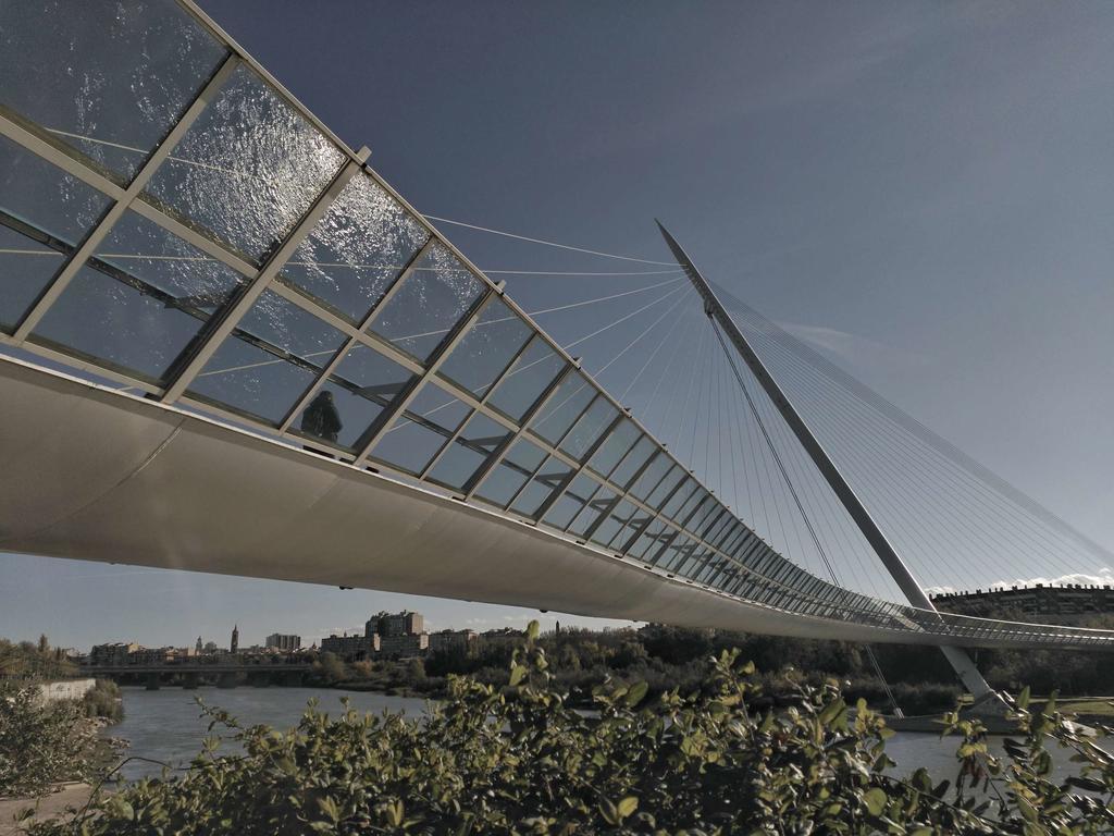 Ferienwohnung Mirador Del Ebro Saragossa Exterior foto
